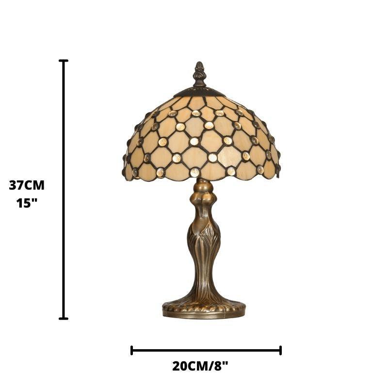 Lampada da Tavolo Oaks Tiffany Jewel