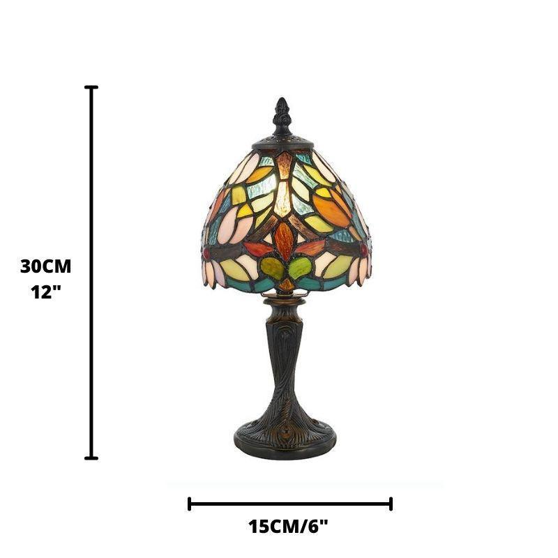 Lampada da Tavolo Mini Tiffany Sylvette di Interiors 1900