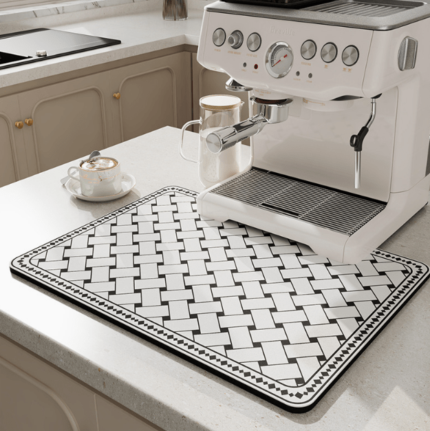 Asciugapiatti - Tappetino da cucina ad asciugatura rapida e altamente assorbente