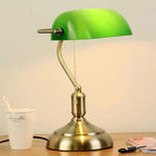 Lampada da Tavolo in Vetro Stile Europeo