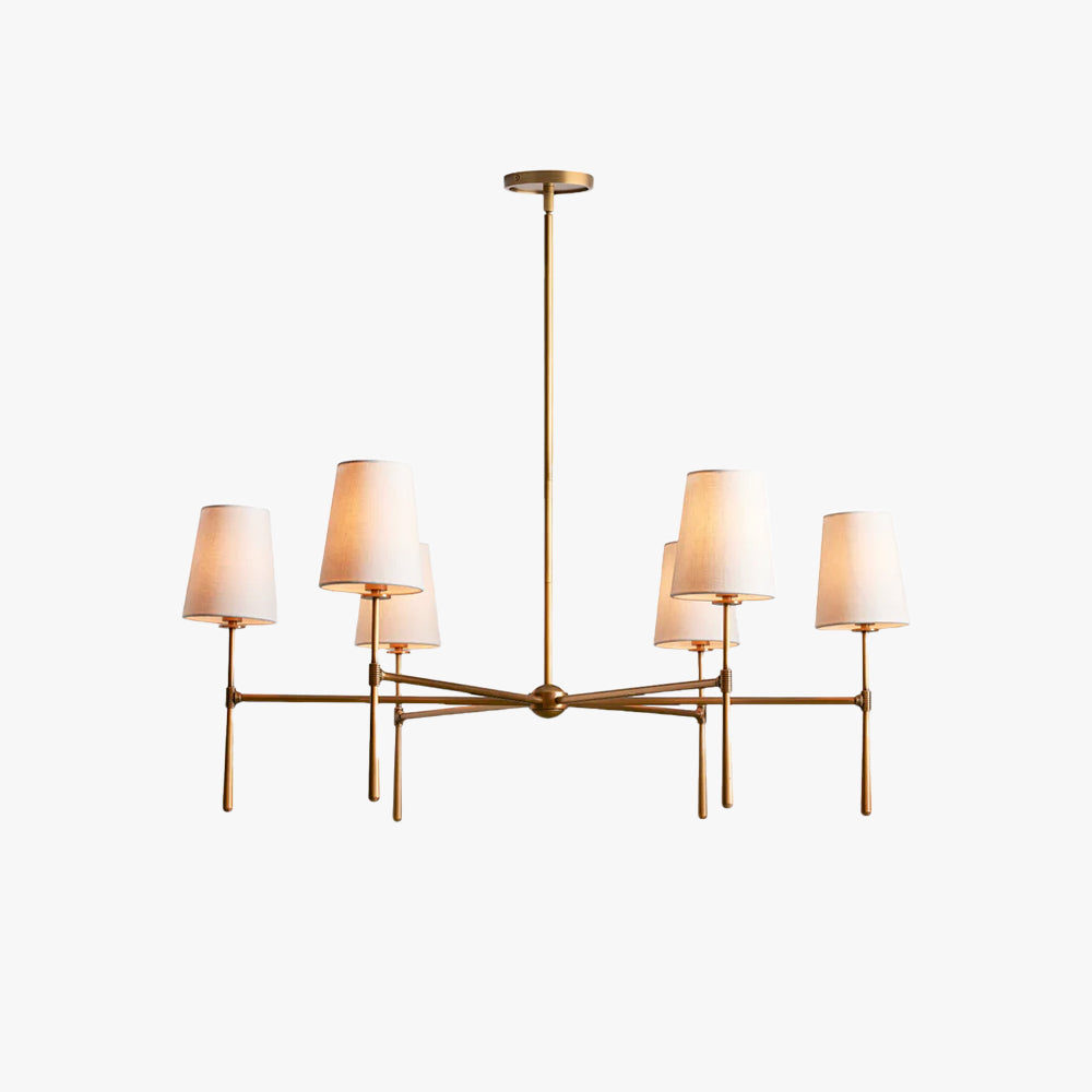 Lampadario Valea 4/6 Teste Mid-century