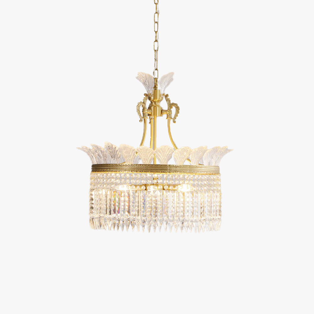 Candelabro Miles Chandelier in Stile Impero Francese di Lusso per Fattoria