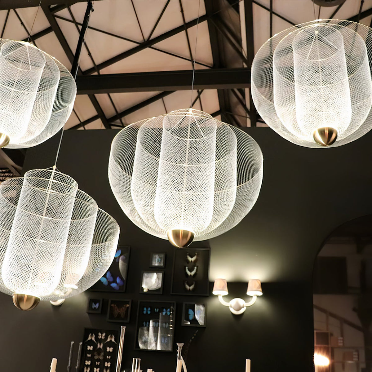 Lampada a sospensione Meshmatics