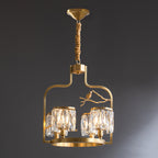 Lampadario Crystal Bird