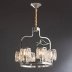 Lampadario Crystal Bird