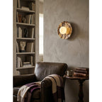 Lampada da Parete in Marmo Viola