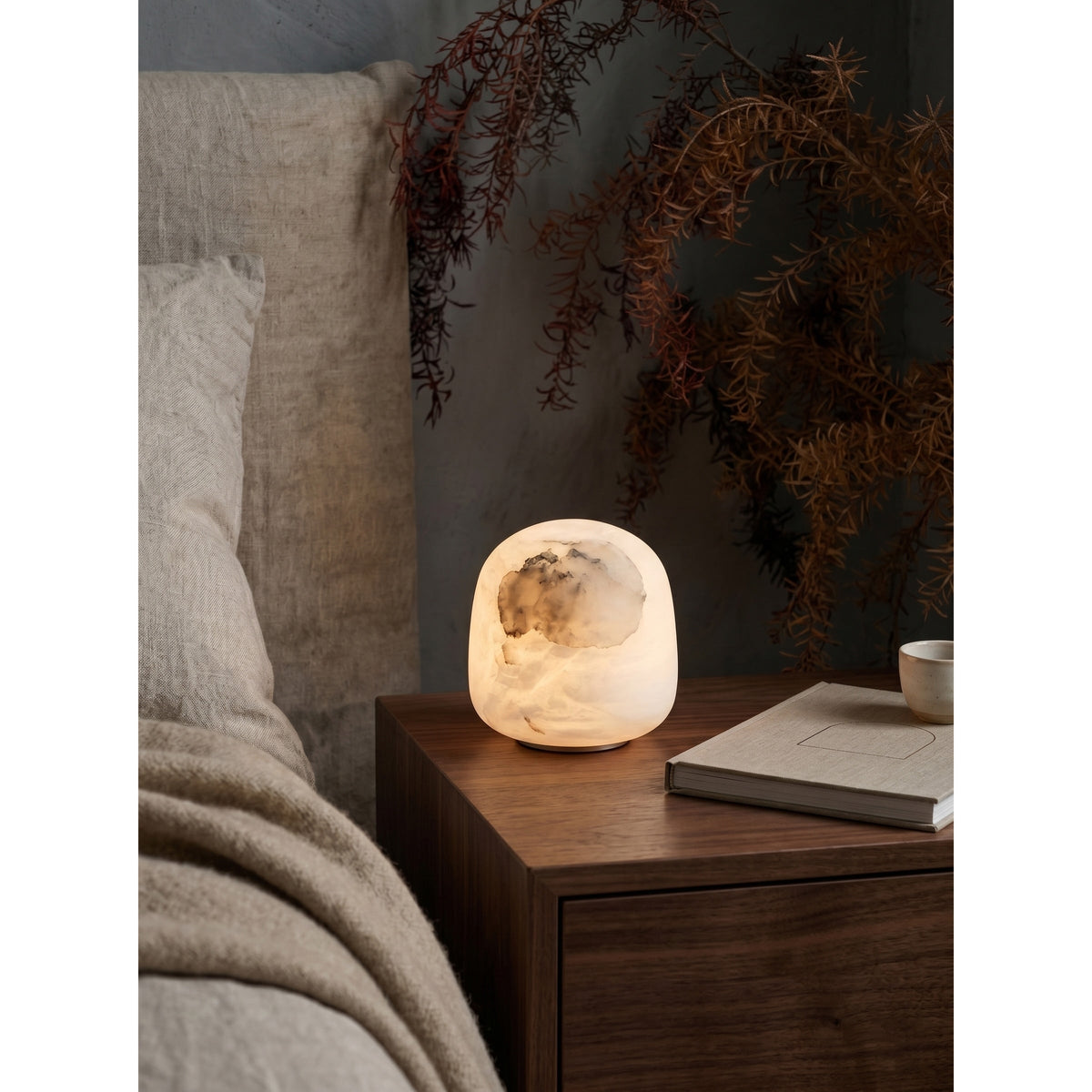 Lampada Portatile Petite in Alabastro (Batteria Integrata)