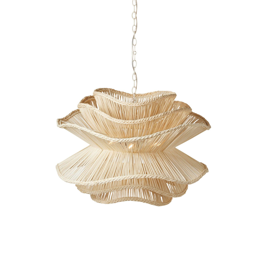 Lampadario in Rattan Alondra