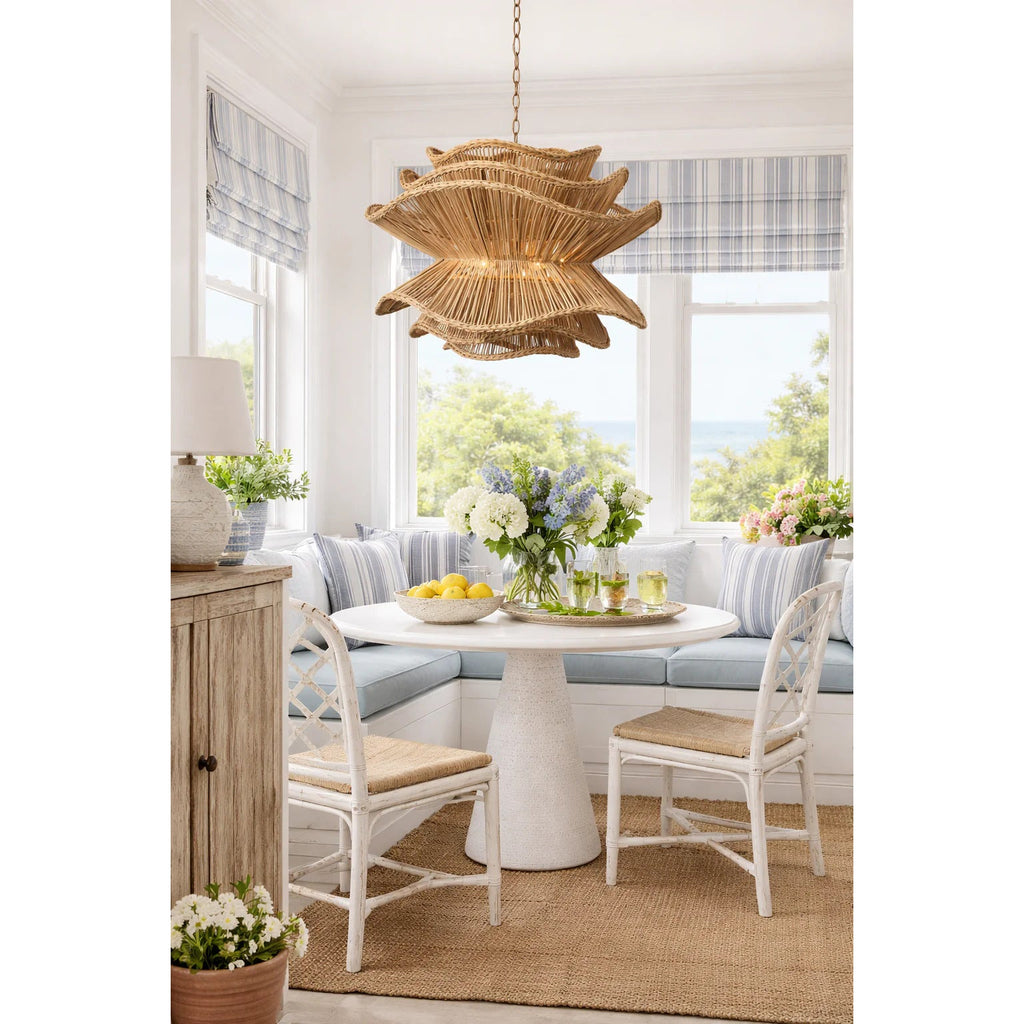 Lampadario in Rattan Alondra