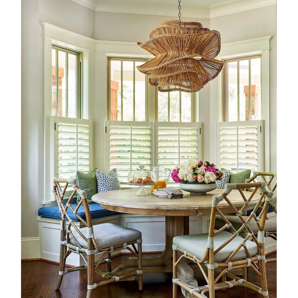 Lampadario in Rattan Alondra