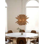 Lampadario in Rattan Alondra