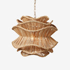 Lampadario in Rattan Alondra