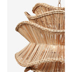 Lampadario in Rattan Alondra