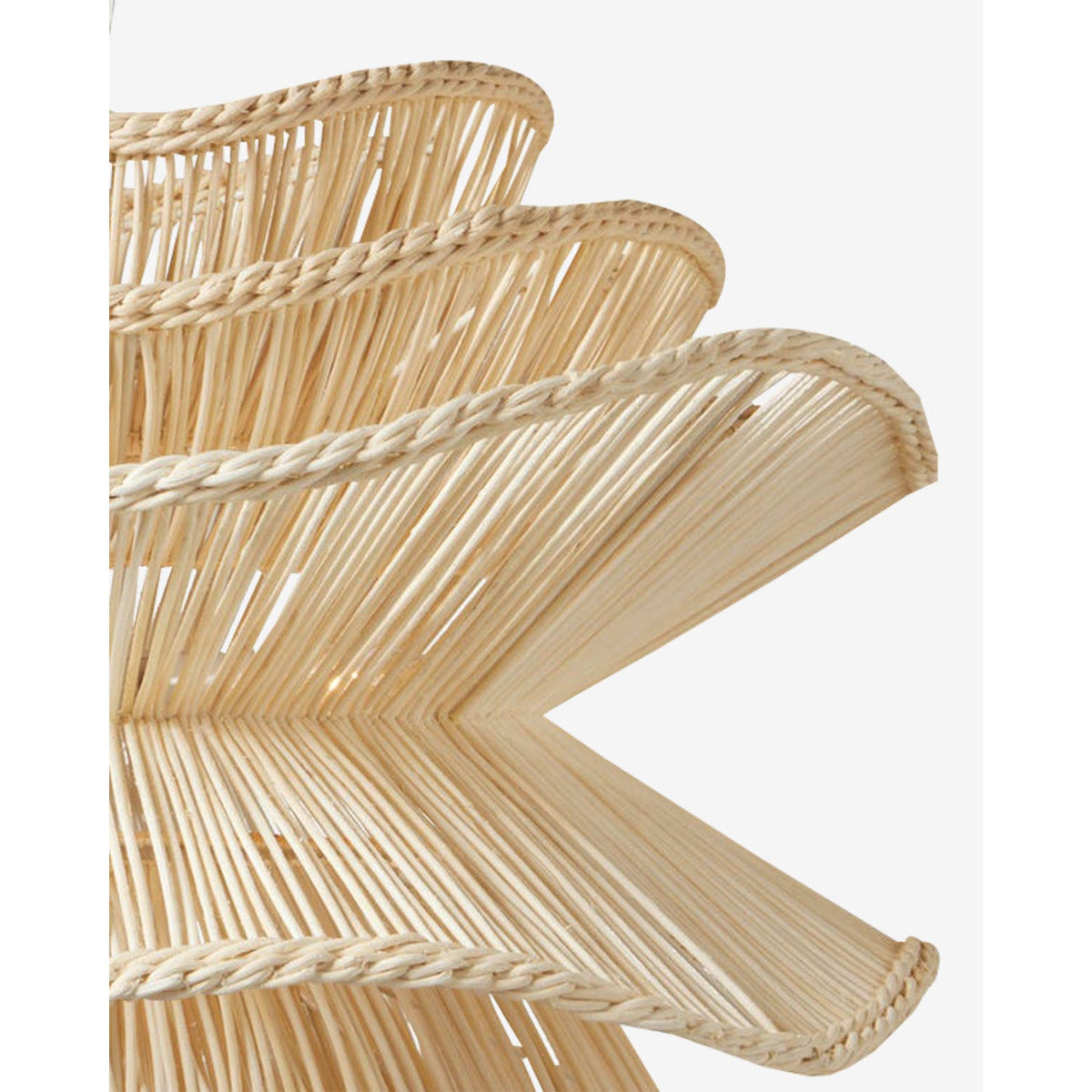 Lampadario in Rattan Alondra