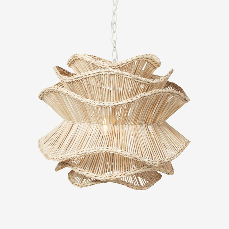 Lampadario in Rattan Alondra