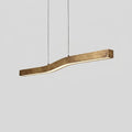Lampadario Lineare in Ottone Camur