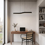 Lampadario Lineare in Ottone Camur