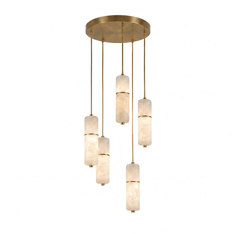 Lampadario Canella Alabastro