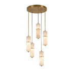 Lampadario Canella Alabastro