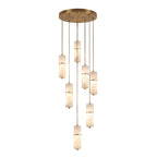Lampadario Canella Alabastro