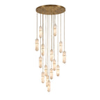 Lampadario Canella Alabastro
