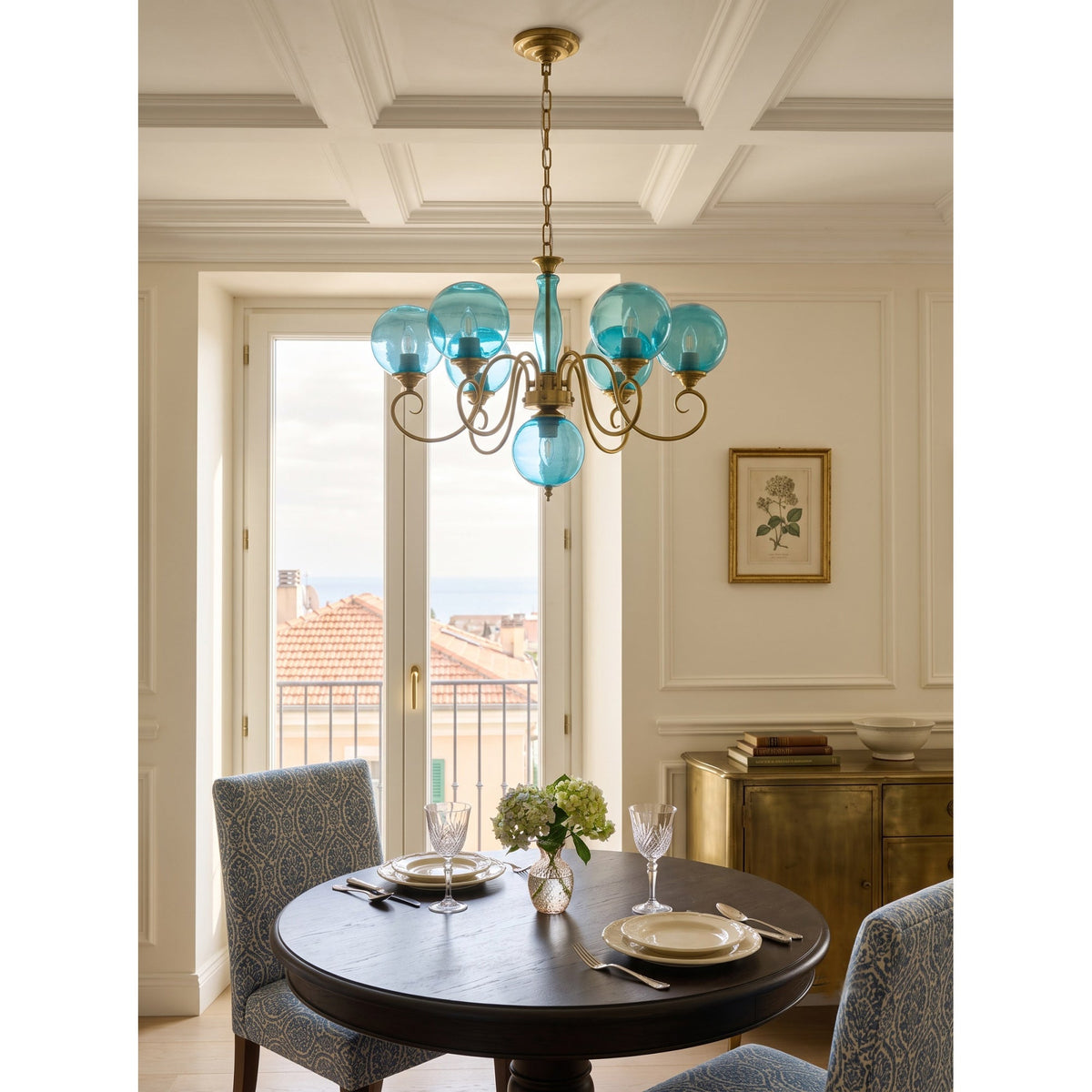 Lampadario in Vetro Evelyn