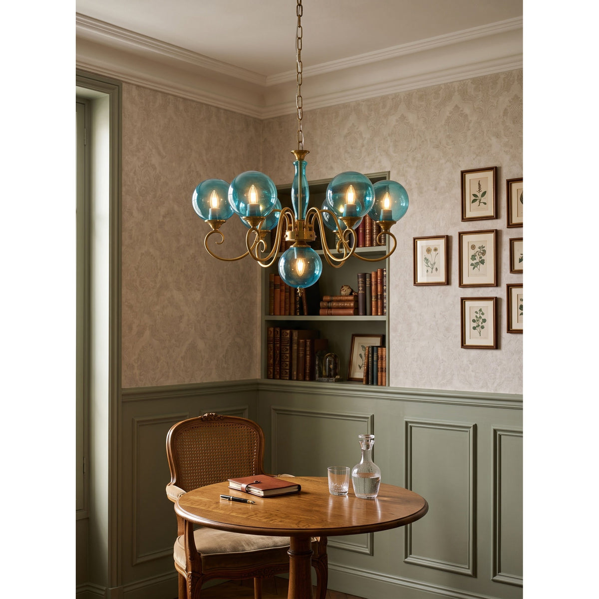 Lampadario in Vetro Evelyn