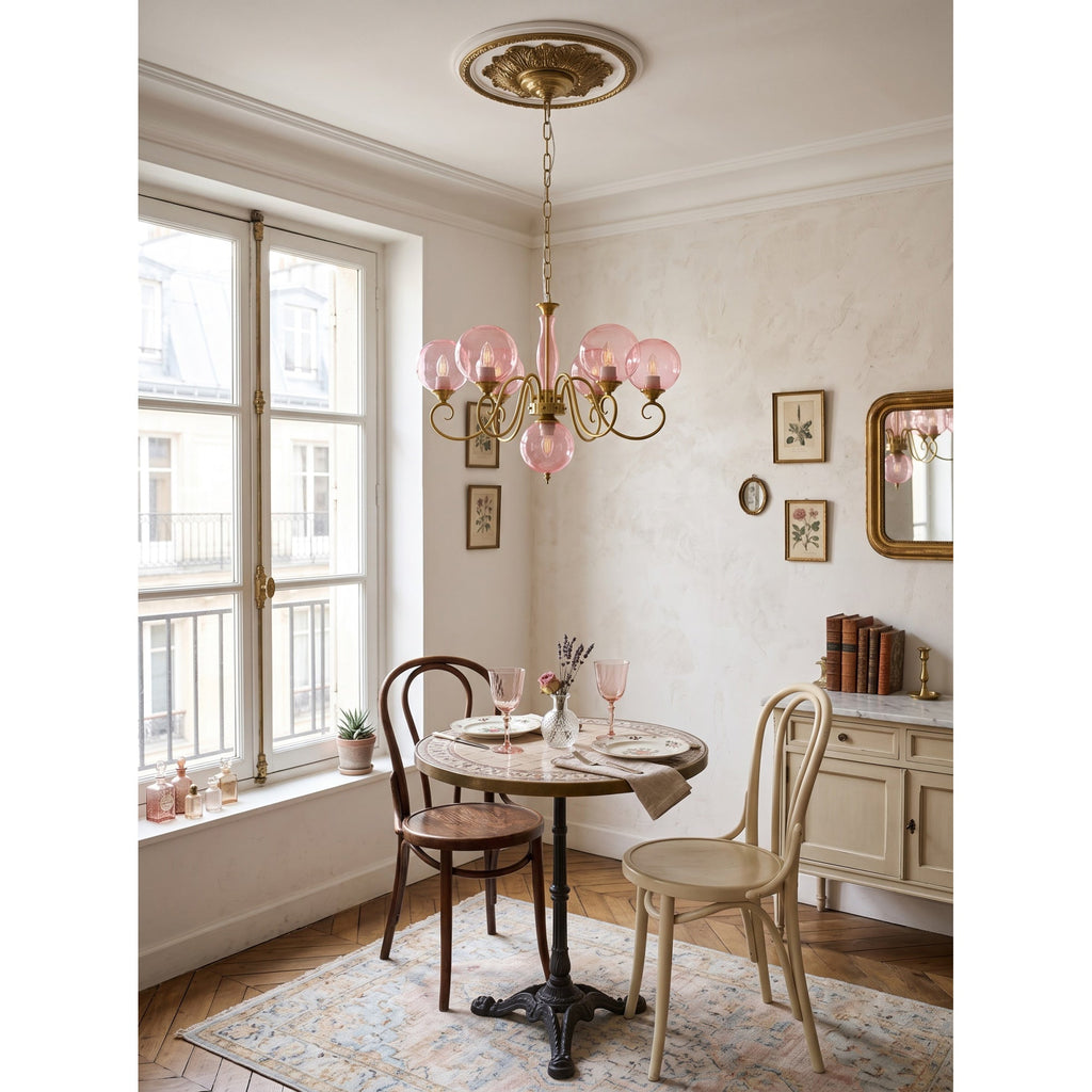 Lampadario in Vetro Evelyn