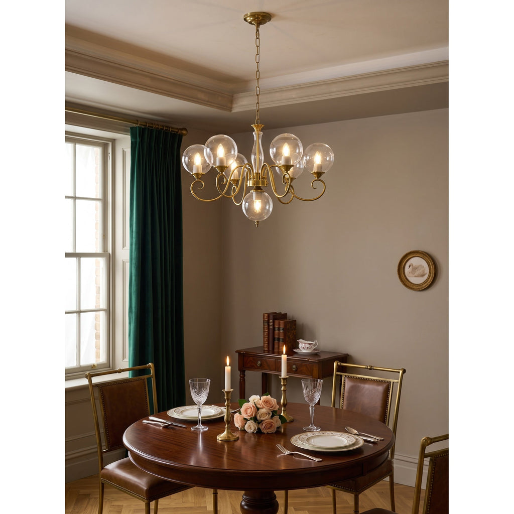 Lampadario in Vetro Evelyn
