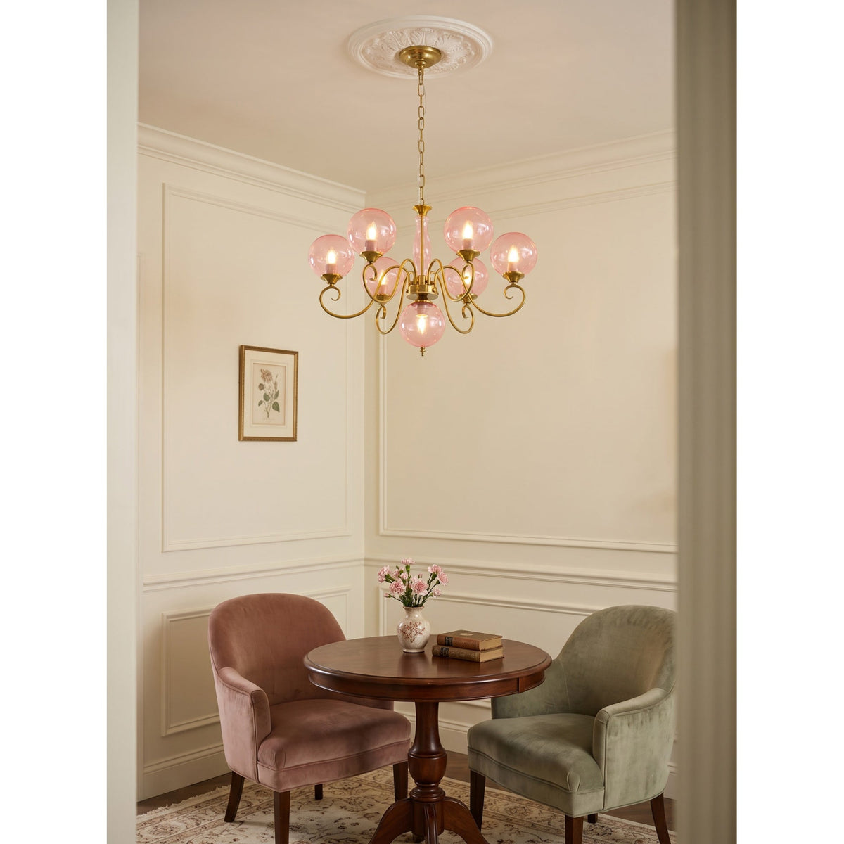 Lampadario in Vetro Evelyn