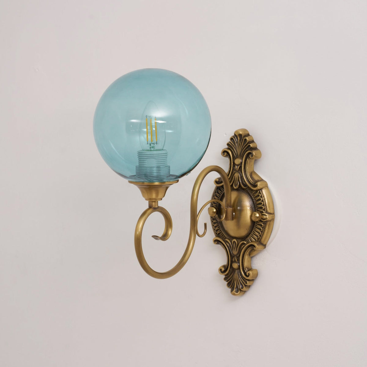 Lampada da Parete in Vetro Evelyn