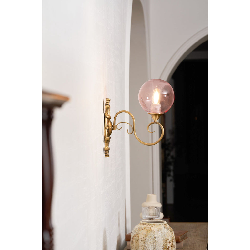 Lampada da Parete in Vetro Evelyn