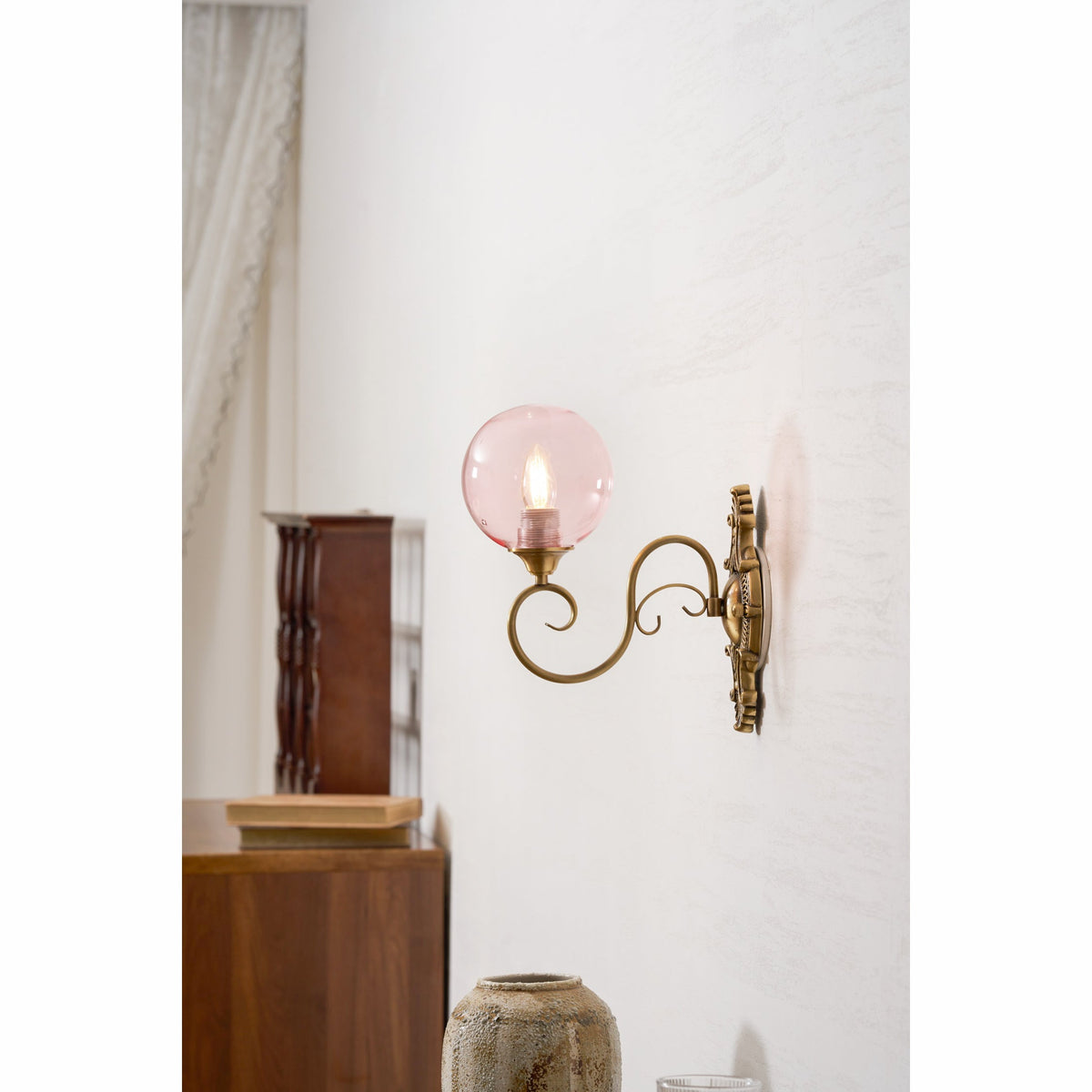 Lampada da Parete in Vetro Evelyn