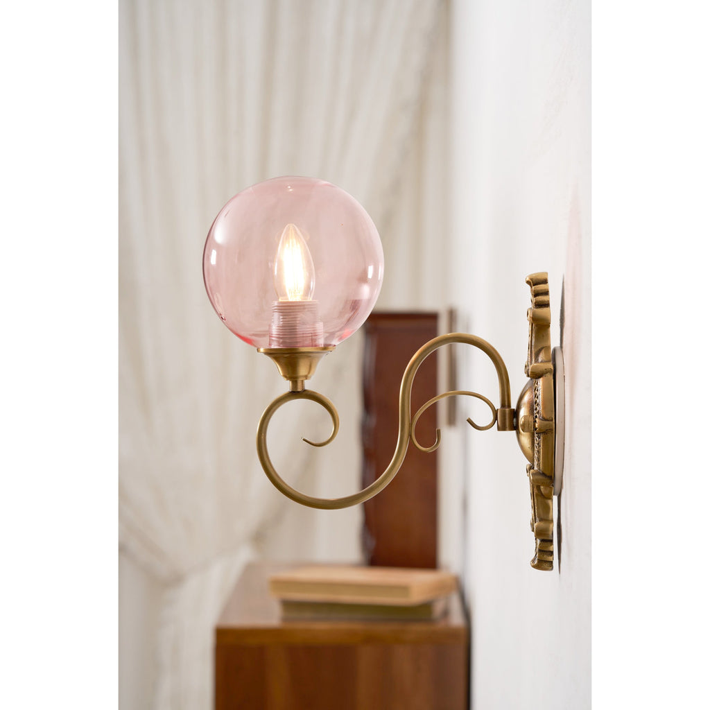 Lampada da Parete in Vetro Evelyn