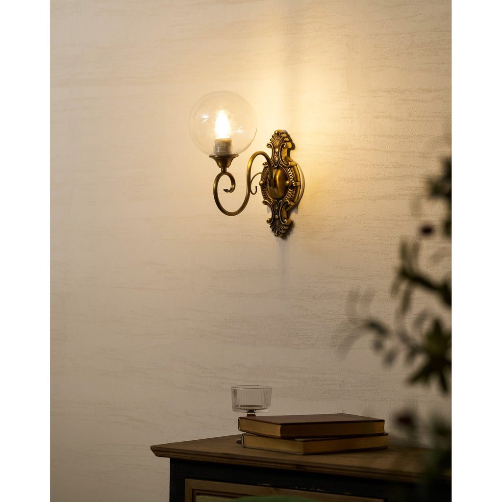 Lampada da Parete in Vetro Evelyn