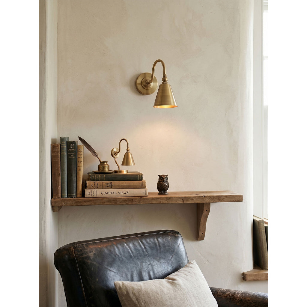 Applique da Parete in Ottone Forna