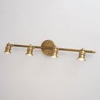 Lampada da Parete in Ottone Halophane