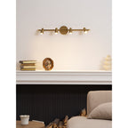Lampada da Parete in Ottone Halophane
