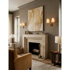 Applique da muro Hillsdale Alabaster