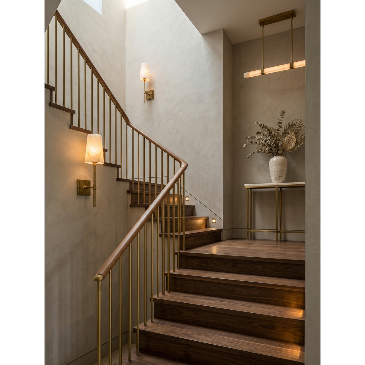 Applique da muro Hillsdale Alabaster