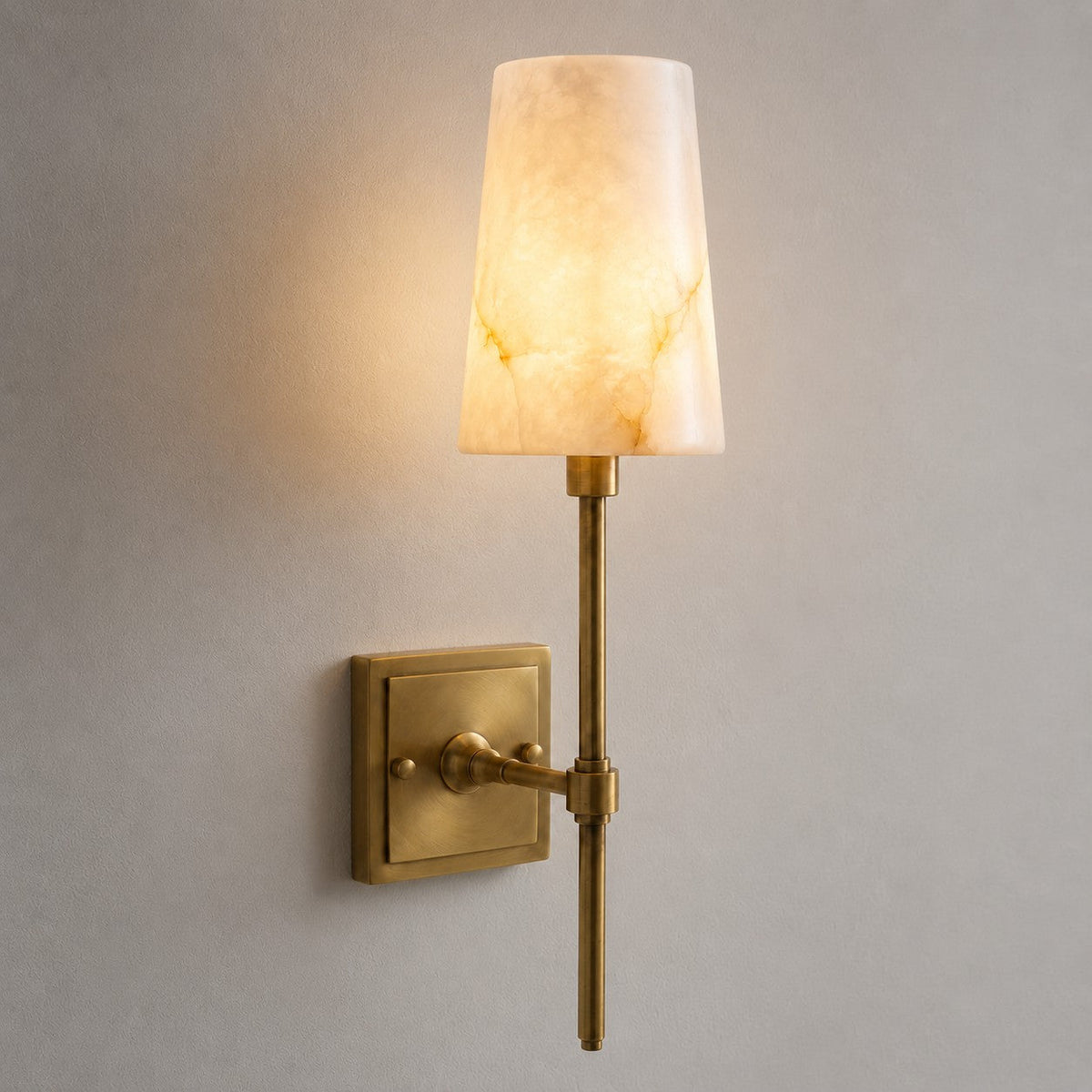 Applique da muro Hillsdale Alabaster