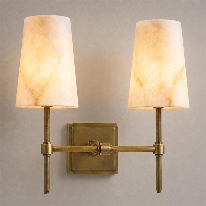 Applique da muro Hillsdale Alabaster