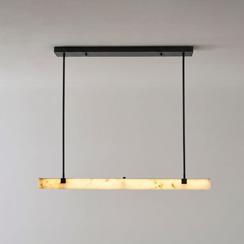 Lampadario Mission Alabastro