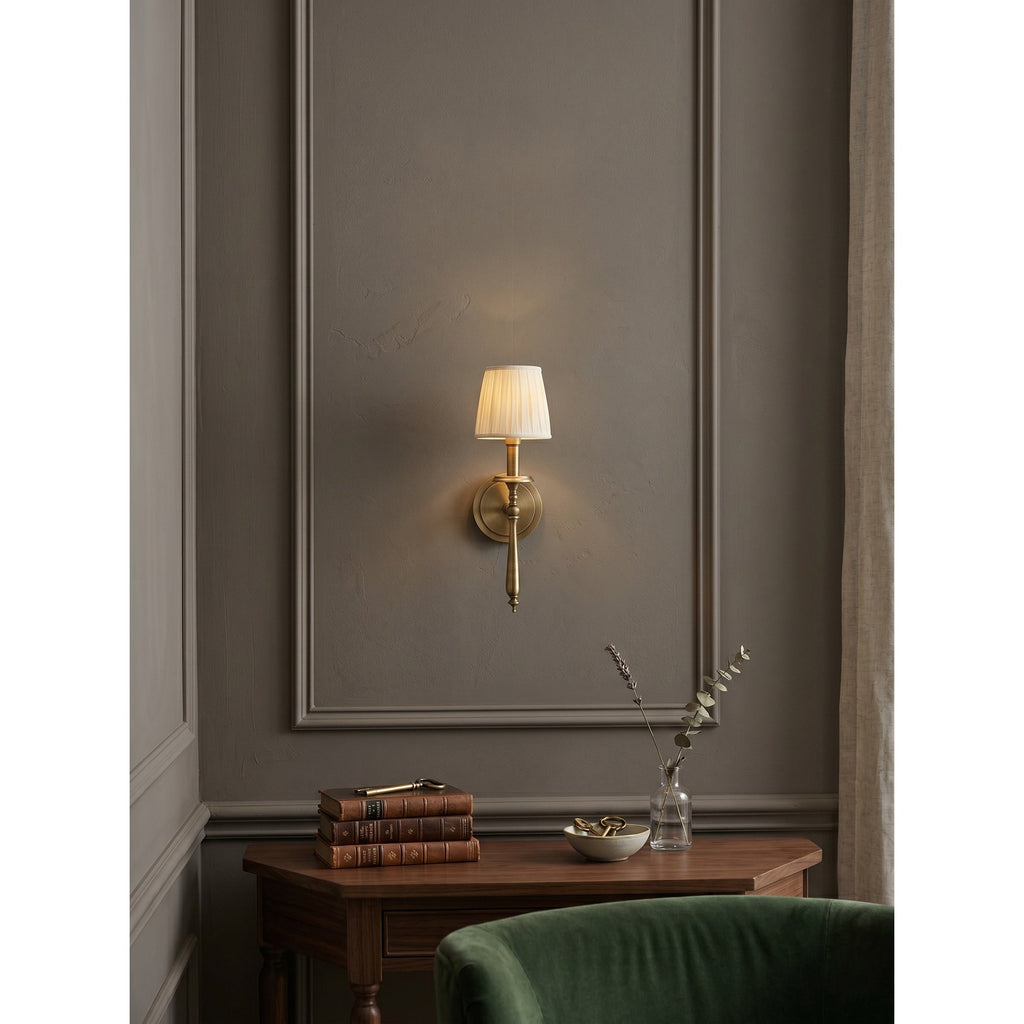 Applique da Parete in Ottone Oxford