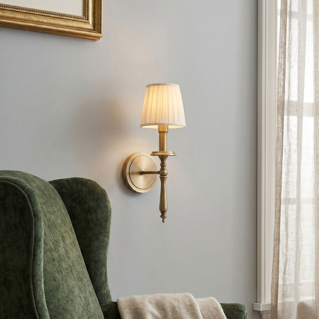 Applique da Parete in Ottone Oxford