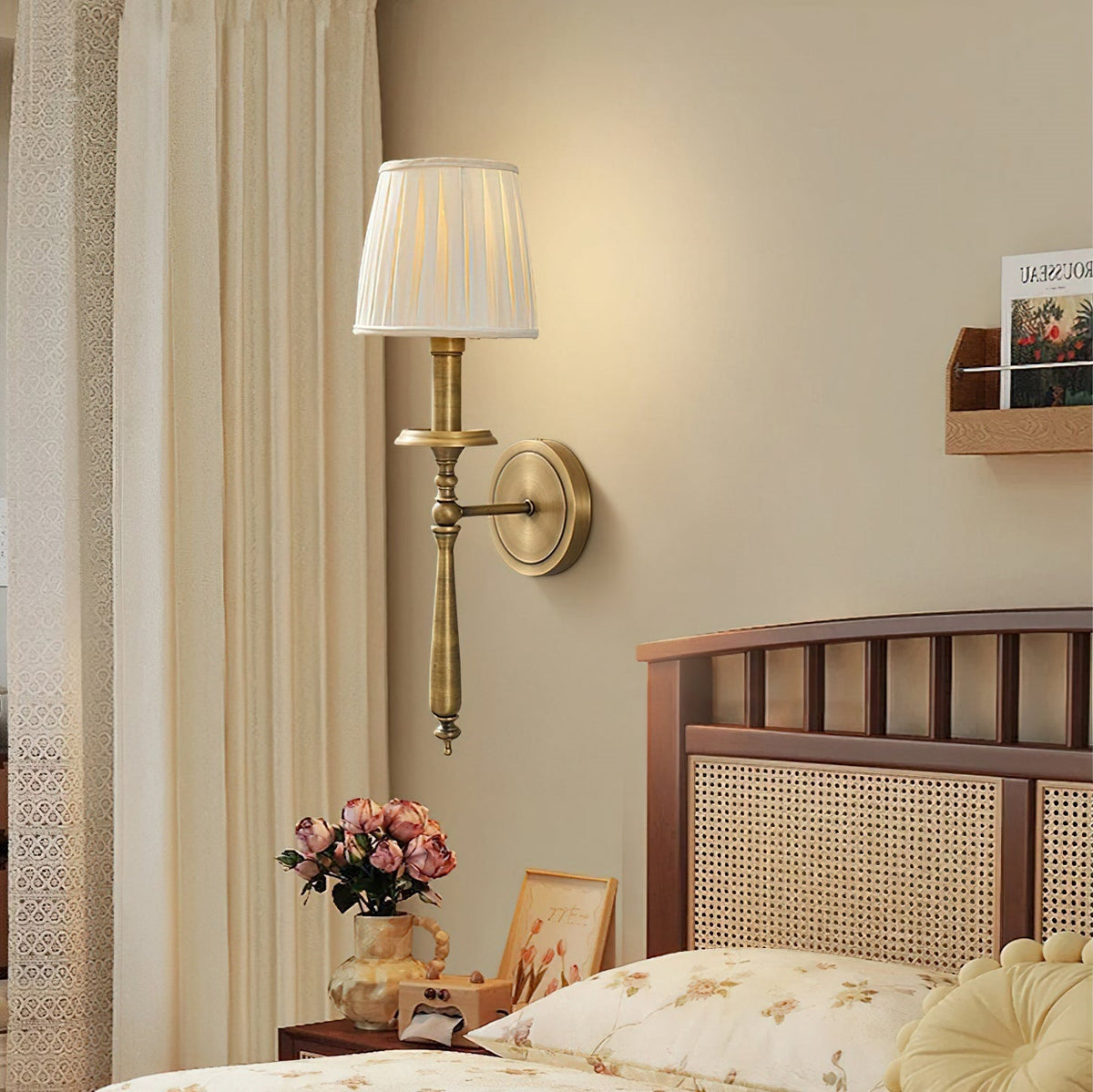Applique da Parete in Ottone Oxford