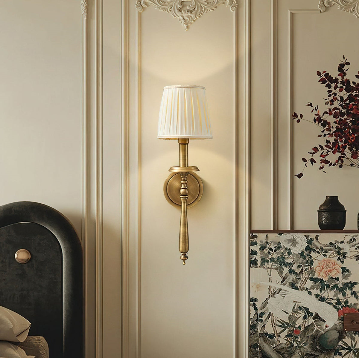 Applique da Parete in Ottone Oxford