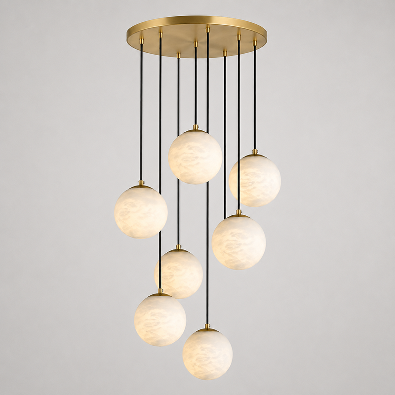 Lampadario in Alabastro Savina