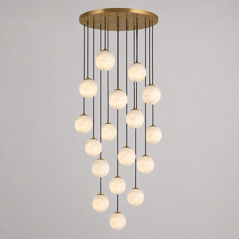 Lampadario in Alabastro Savina