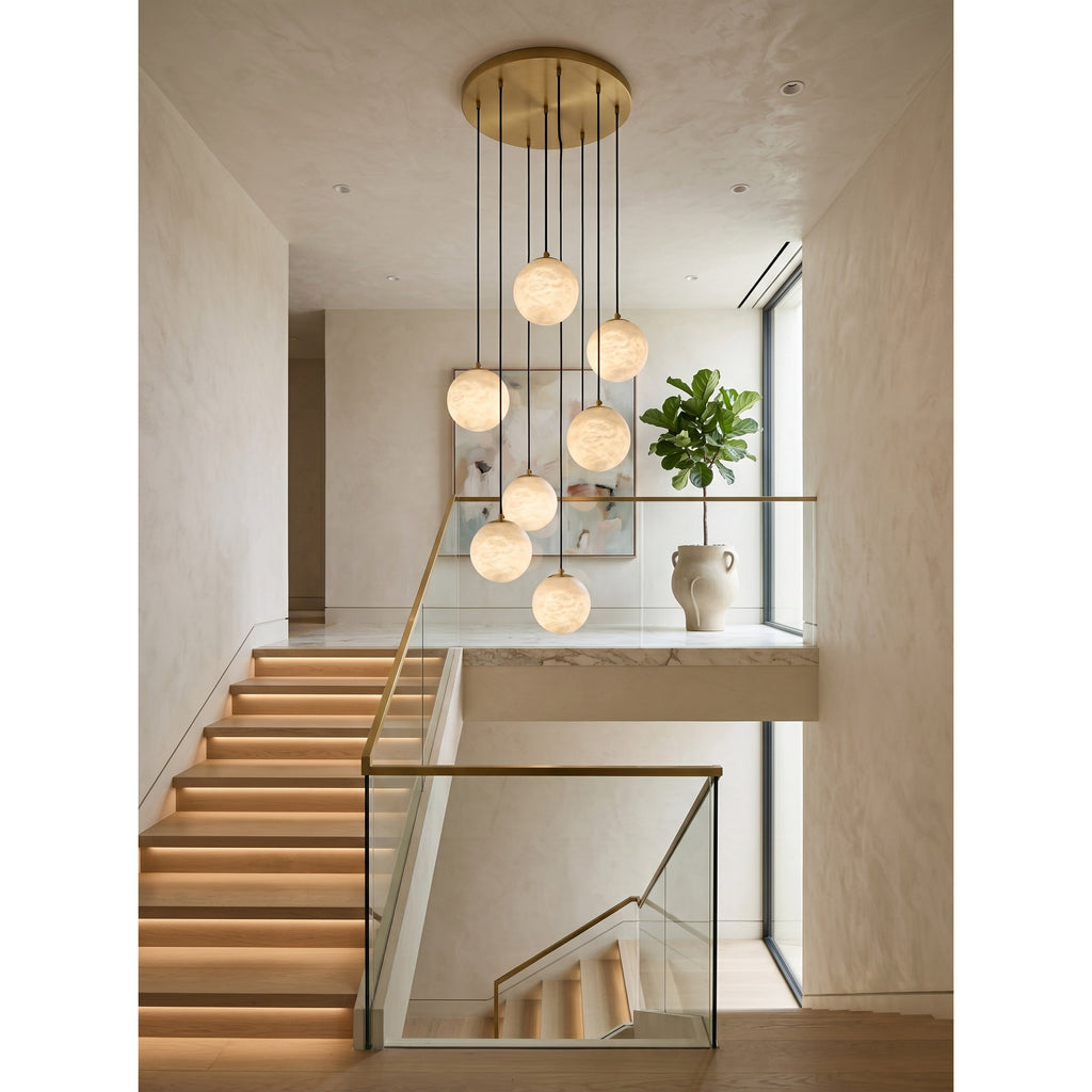 Lampadario in Alabastro Savina
